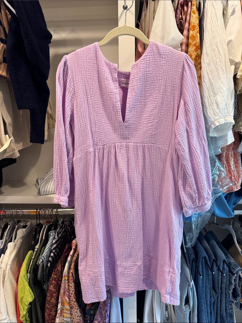 Light Purple Gauze Dress